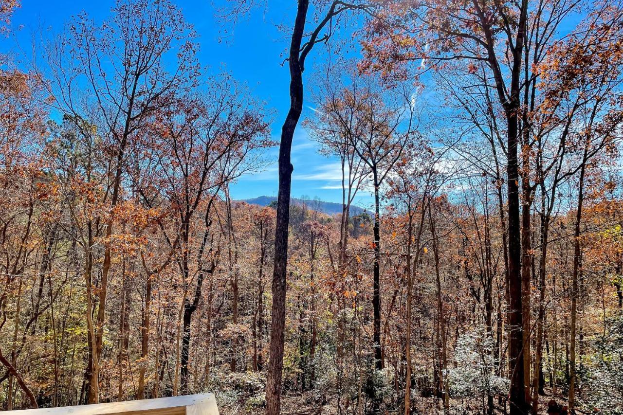 Rustic Mountain Cabin Ellijay Exterior foto