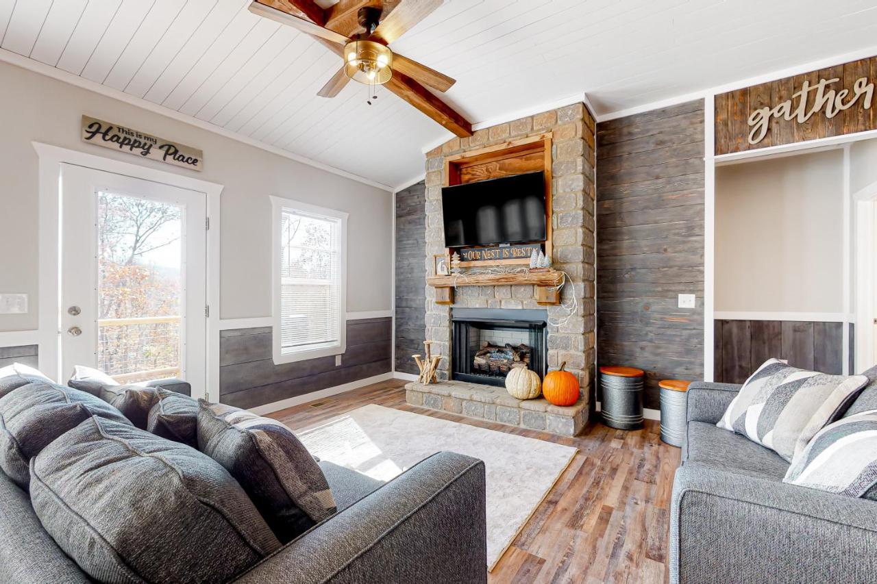 Rustic Mountain Cabin Ellijay Exterior foto