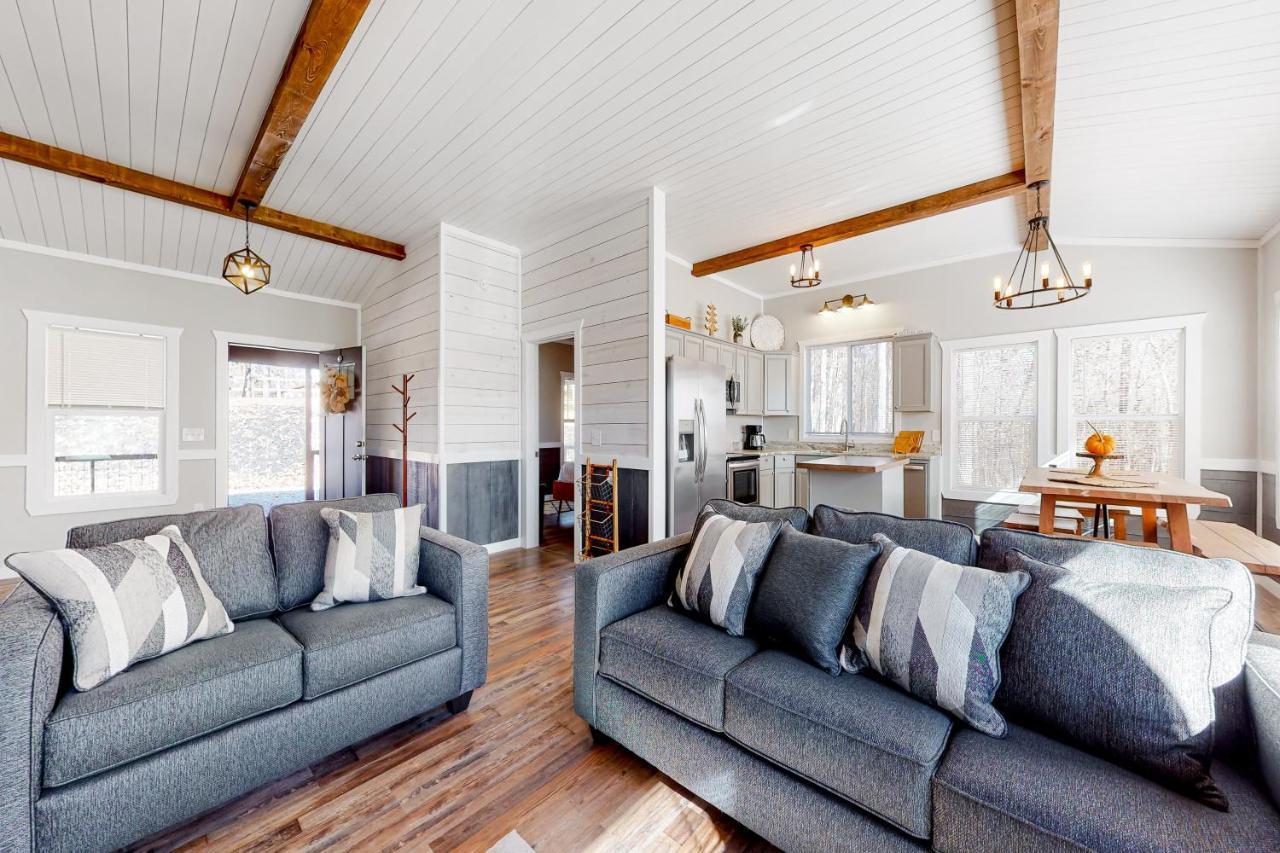 Rustic Mountain Cabin Ellijay Exterior foto
